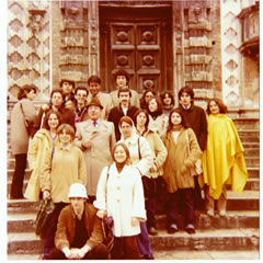 Gita scolastica II D - Umbria, primavera 1978